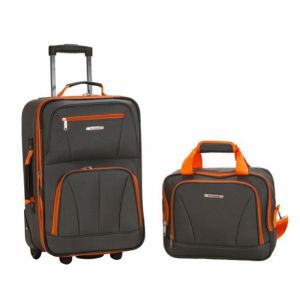 Rockland Luggage Set, Charcoal