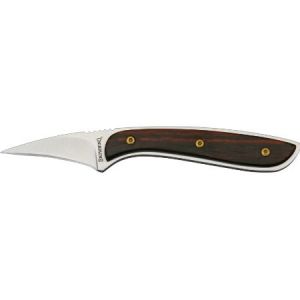 Browning Spur Neck Fixed Blade Knife with Brown Cocobolo Wood Handle