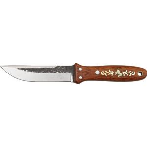 Colt Hunter Fixed Blade Knife w/ Brown Wood Handle