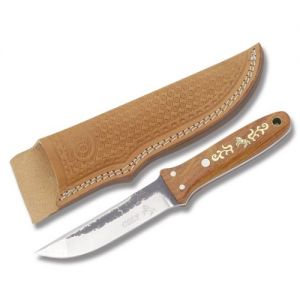 Colt Hunter Fixed Blade Knife w/ Brown Wood Handle