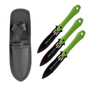 3 Piece Zombie Killer Throwing Knives