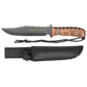 Orange Zombie Hunter Knife