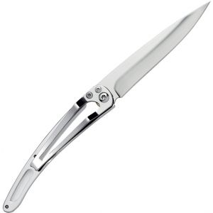 Deejo Linerlock White 27 Gram Folding Knife