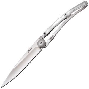 Deejo Linerlock White 27 Gram Folding Knife