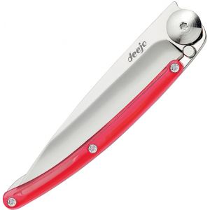 Deejo Linerlock Red 27 Gram Folding Knife