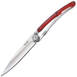 Deejo Linerlock Red 27 Gram Folding Knife