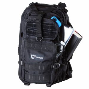 Drago Gear Black Tracker Backpack