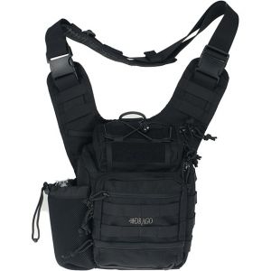 Drago Gear Black Ambidextrous Shoulder Pack