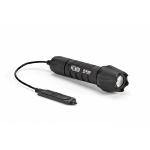 Elzetta B315 2-Cell Flashlight with Crenellated Bezel and 5" Tape Switch Tailcap Combo Pack