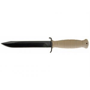 Glock Fixed Blade Knife w/ Clip Point & Desert Sand Polymer Handle