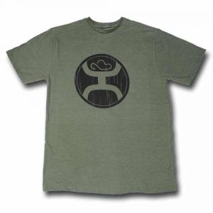 HOOey "2.0" Olive Heather Crew Neck T-Shirt - HT1242OL