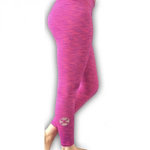 Hooey Pink Space Dye Yoga Pant - HYP001-PK