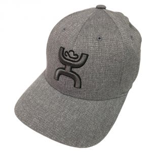 Hooey Brand "Jet" L/XL Flexfit Hat - 1831GY-02