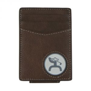 Hooey Brand Brown/Grey Golf Two Tone Money Clip - 1783462MG