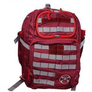 Hooey Brand Carrier Large Military Red Dahlia Backpack - BP013RD