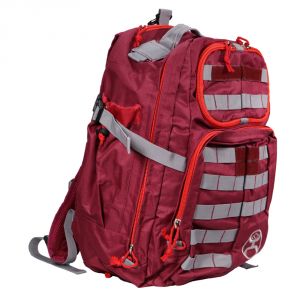 Hooey Brand Carrier Large Military Red Dahlia Backpack - BP013RD