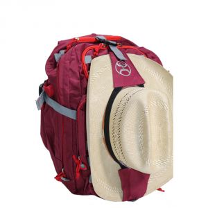 Hooey Brand Carrier Large Military Red Dahlia Backpack - BP013RD