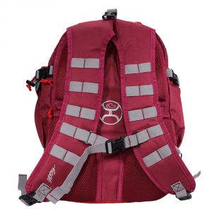 Hooey Brand Carrier Large Military Red Dahlia Backpack - BP013RD