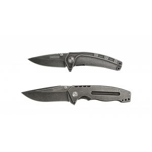 Kershaw 1300KITX Own It Starter Series Pack, Assisted Opening Blackwash Folders