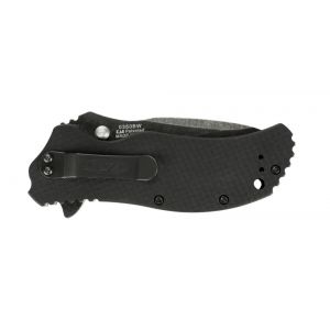 Zero Tolerance 0350BW Blackwash G10 Handle Folding Knife w/ ZT Pouch