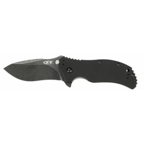 Zero Tolerance 0350BW Blackwash G10 Handle Folding Knife w/ ZT Pouch