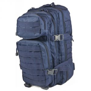 Mil-Tec Military Army Patrol MOLLE Assault Pack Tactical Combat Rucksack Backpack 20L Dark Navy Blue