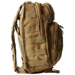 Mil-Tec Single Shoulder Strap 10L Coyote Tactical Assault Backpack - 14059105