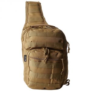 Mil-Tec Single Shoulder Strap 10L Coyote Tactical Assault Backpack - 14059105