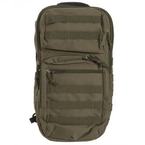 Mil-Tec Single Shoulder Strap 29L OD Green Tactical Assault Backpack - 14059201