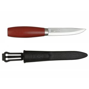 Morakniv 4.2" Classic No 2 Wood Handle Utility Knife with Carbon Steel Blade