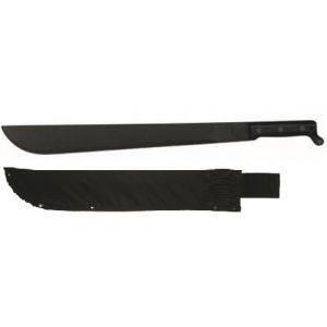 Ontario Knife Company Black 18" Military Machete with Black Nylon Sheath
