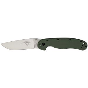 Ontario Knife Company OD Green RAT II Folding Knife