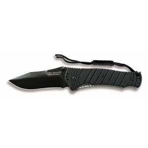 Ontario Knife Company Joe Pardue Black Utiliac Folding Knife