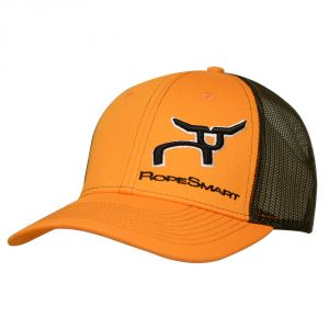 Ropesmart Orange and Brown Mesh Snapback Hat  - 110MB