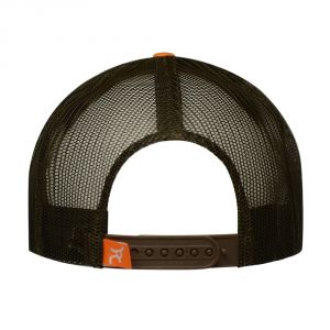 Ropesmart Orange and Brown Mesh Snapback Hat  - 110MB