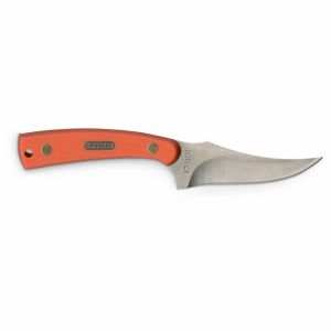 Old Timer Orange Sharp Finger Fixed Blade Knife - OTP17-8CP